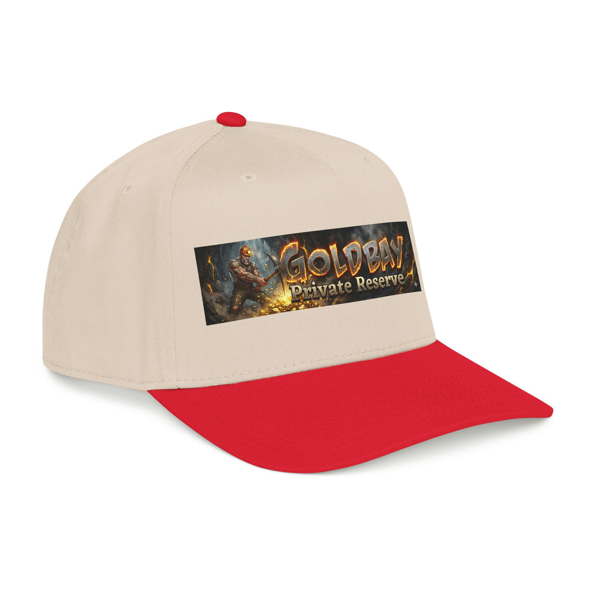 GoldPay 'Private Reserve' Baseball Cap — Miner Logo Strapback