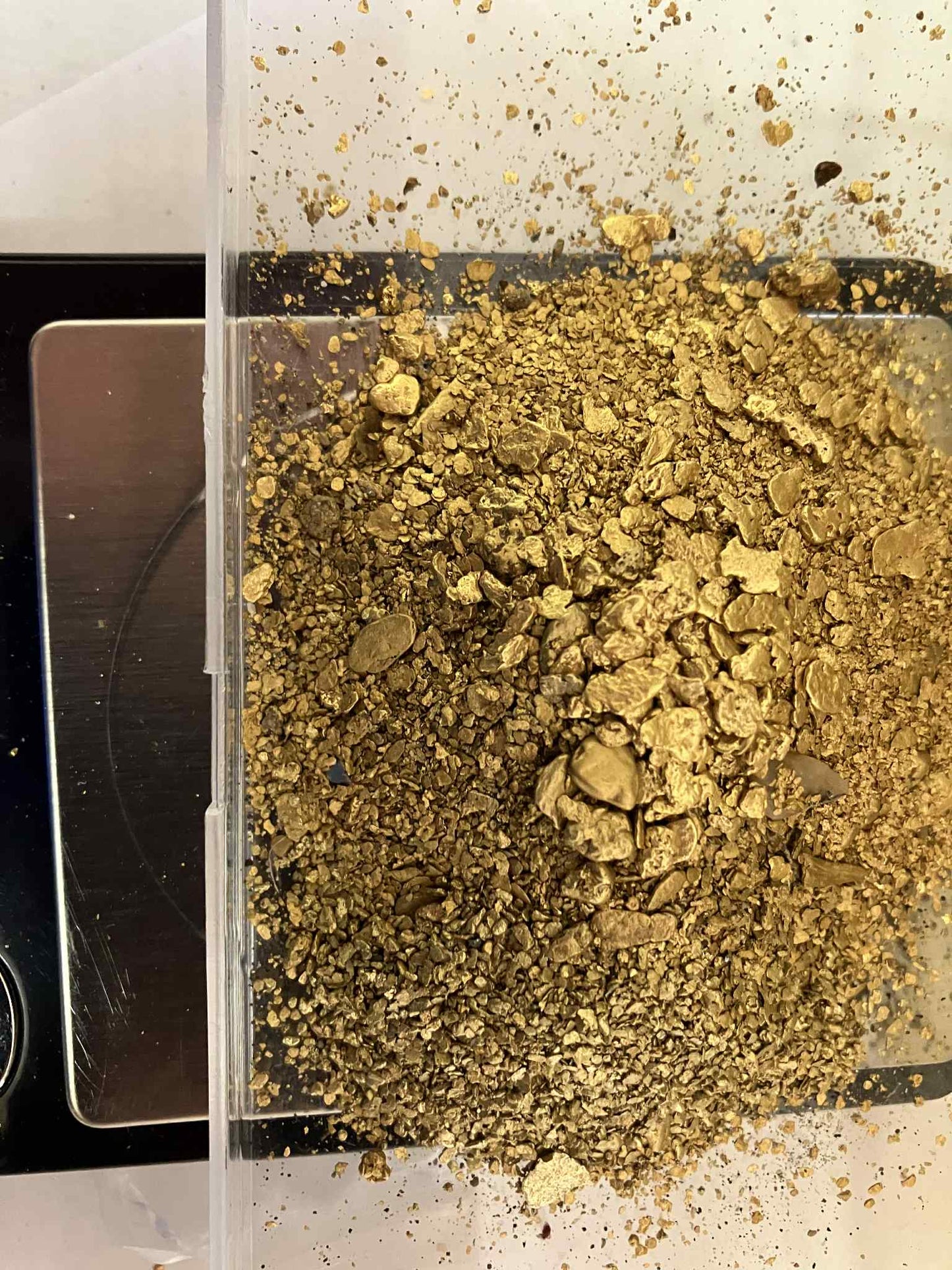 Canyon Creek California - 3 gram Paydirt - Flat shiny gold! beautiful