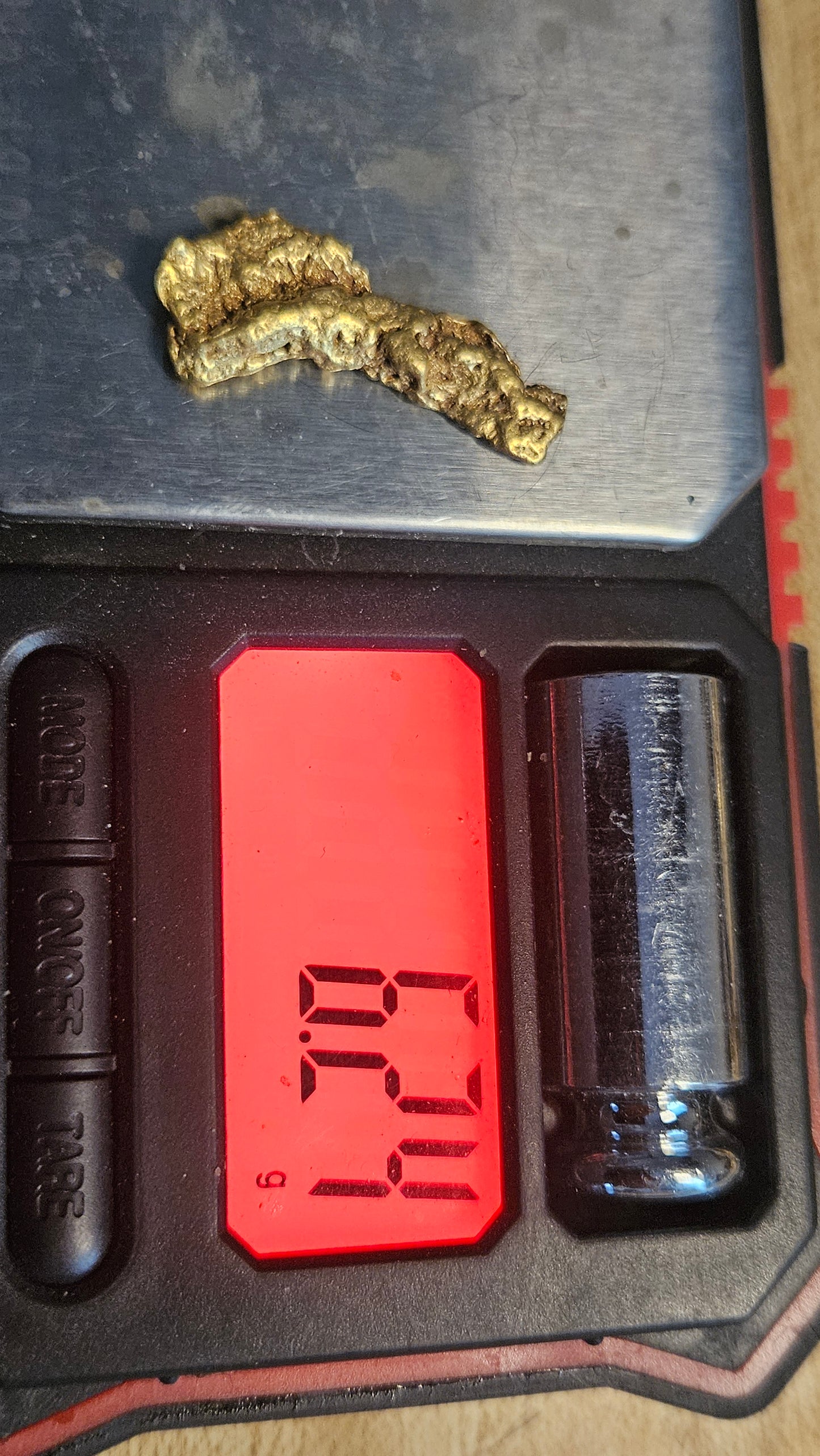 6.23 solid amazing gold nugget from Arizona