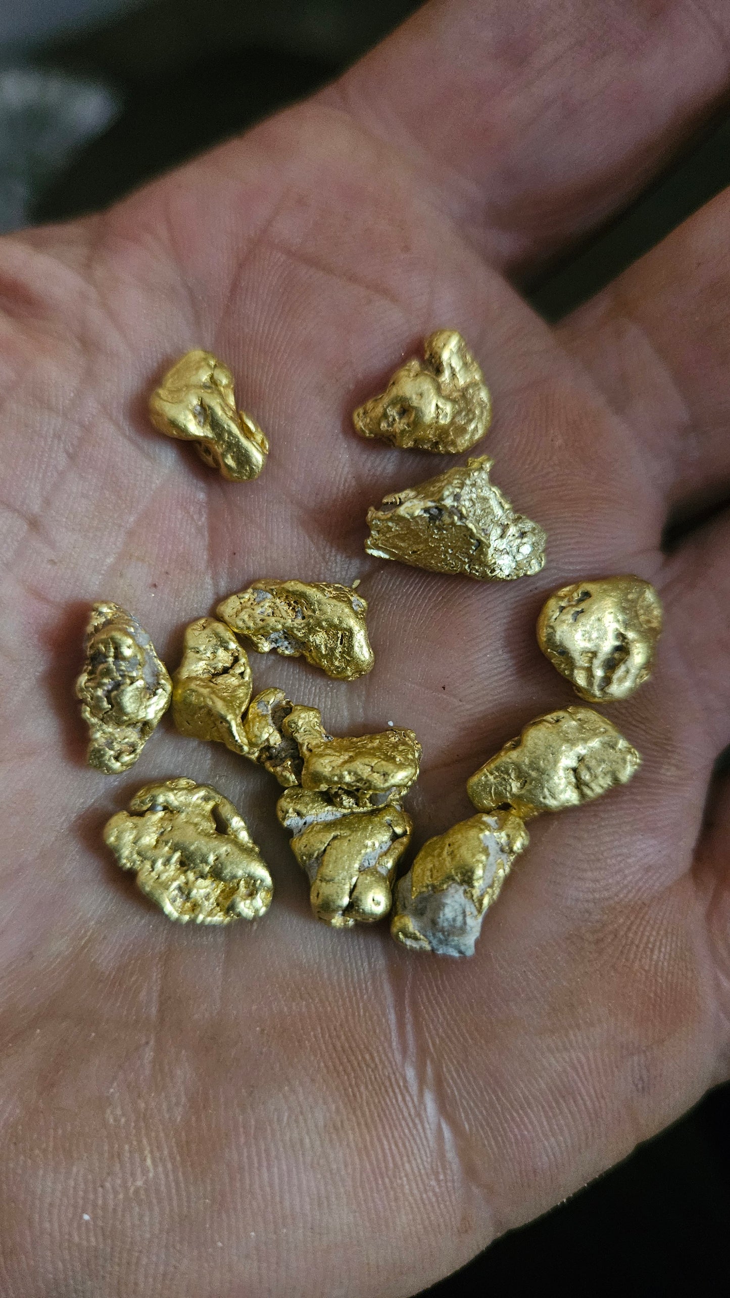 Just over 1 ounce 1-2 gram nuggets Mex lot 1