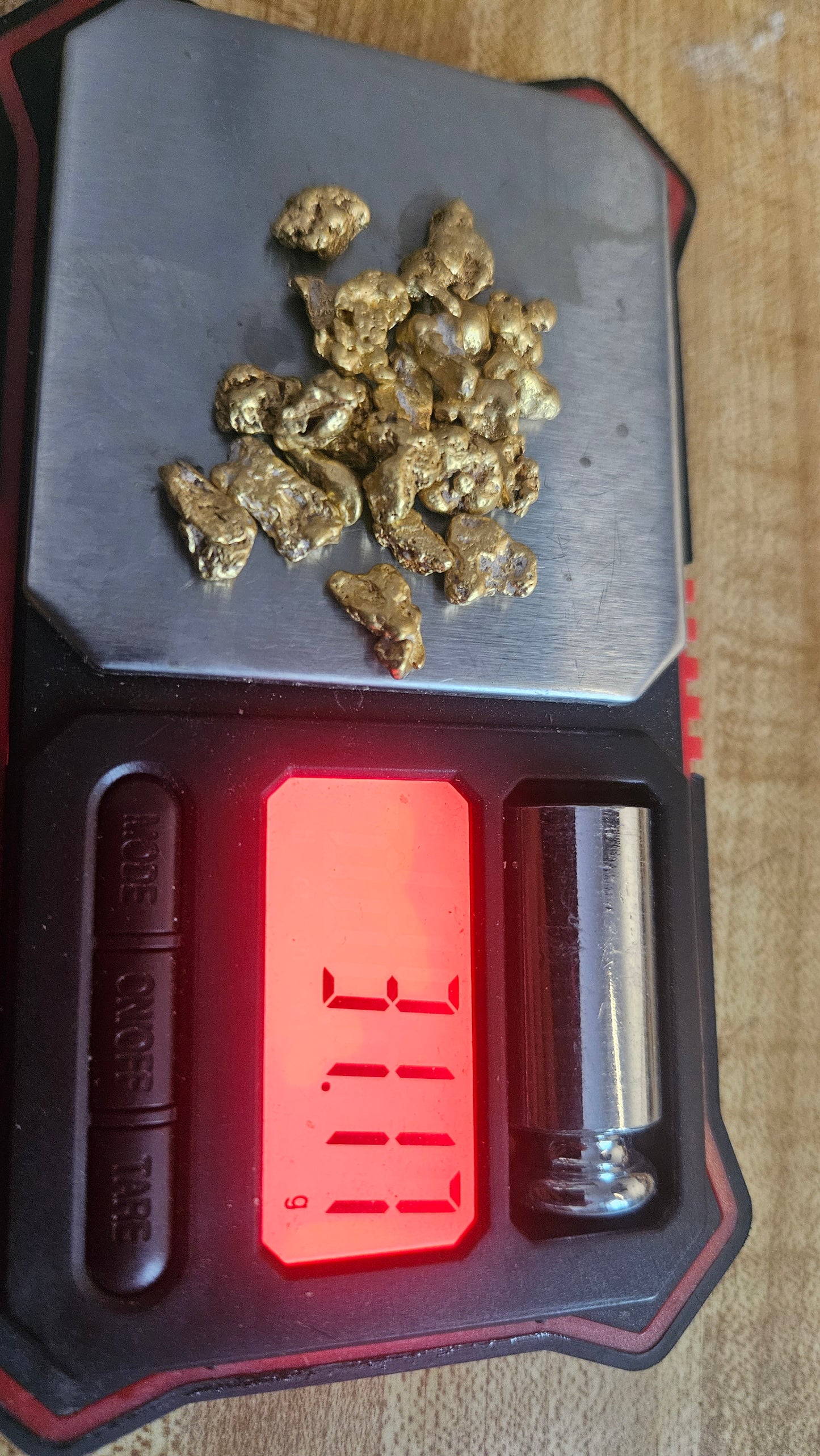 Overstock sale 1 ounce Mexican nuggets #6 and bigger up to 2g - lot 3