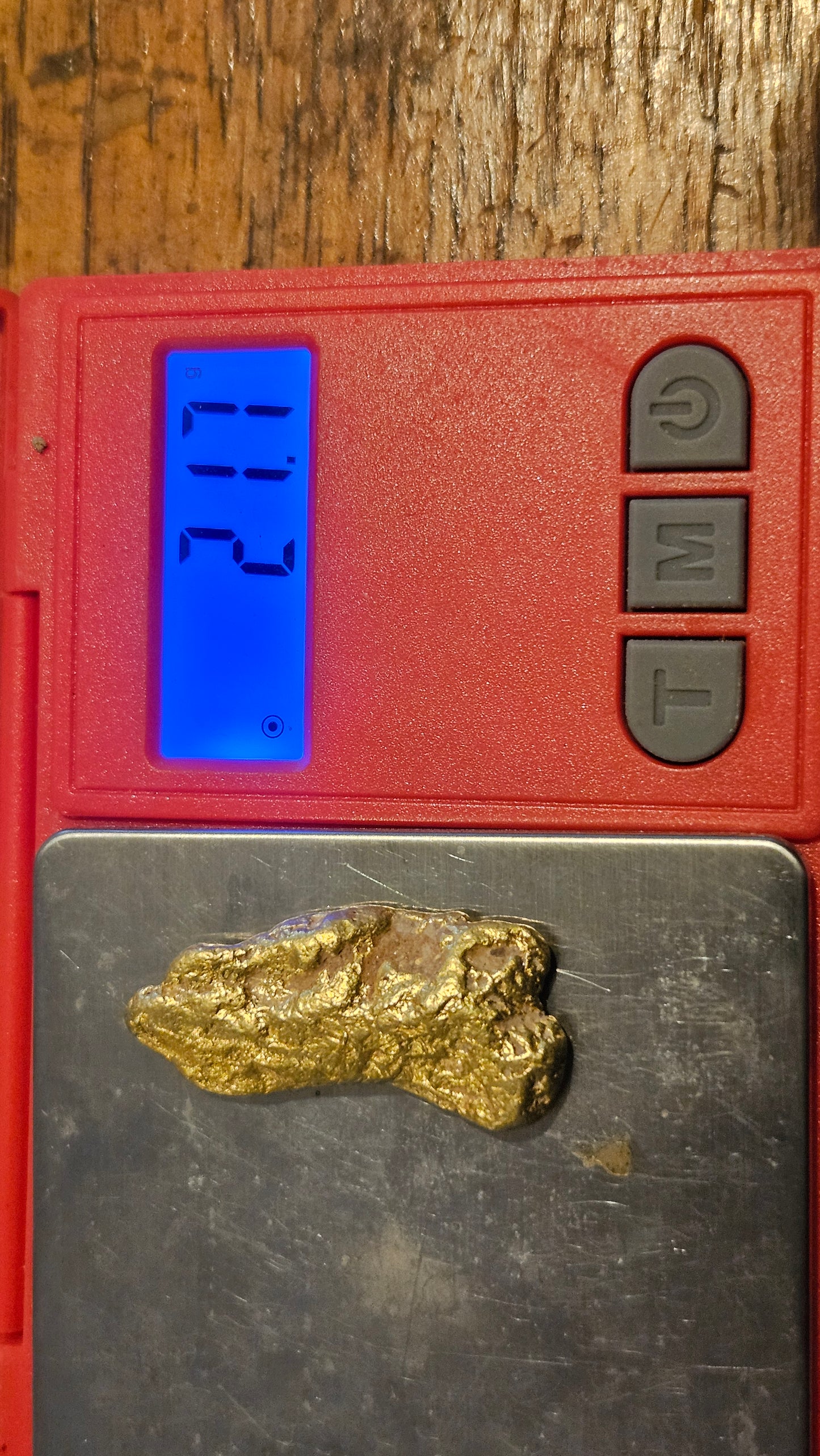 Wickenburg AZ gold nugget 21.7 grams