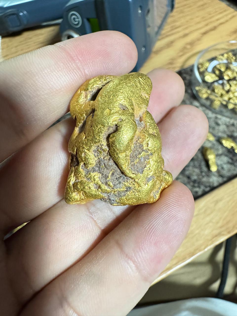 HIgh purity Mexican Gold nugget - 111.94 grams