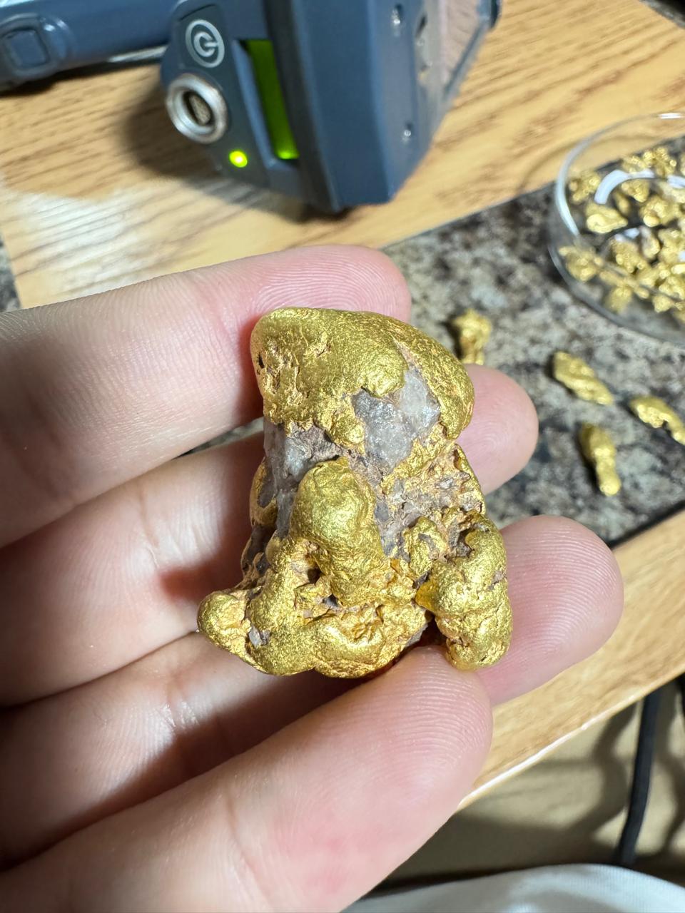 HIgh purity Mexican Gold nugget - 111.94 grams