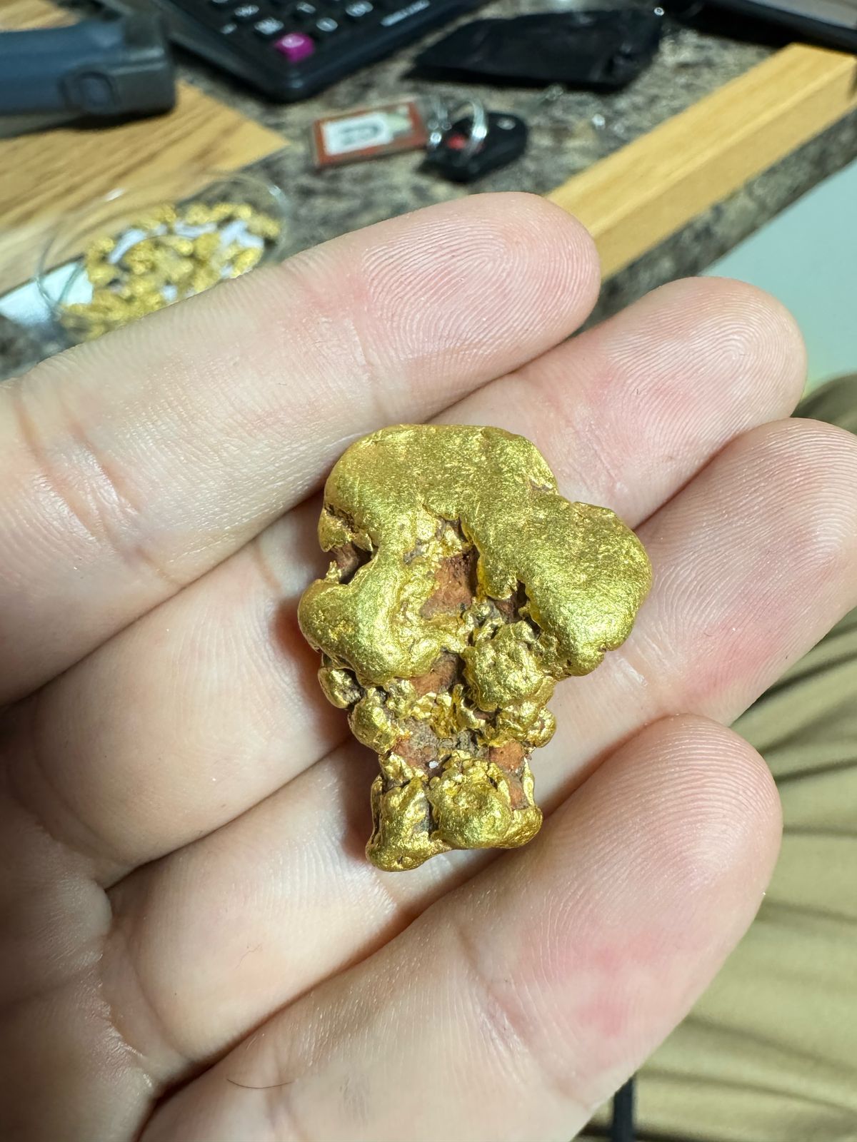 HIgh purity Mexican Gold nugget - 35.00