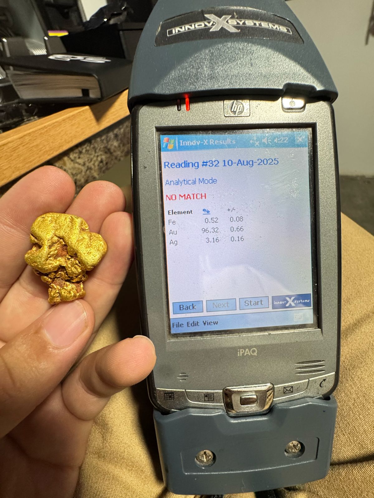 HIgh purity Mexican Gold nugget - 35.00