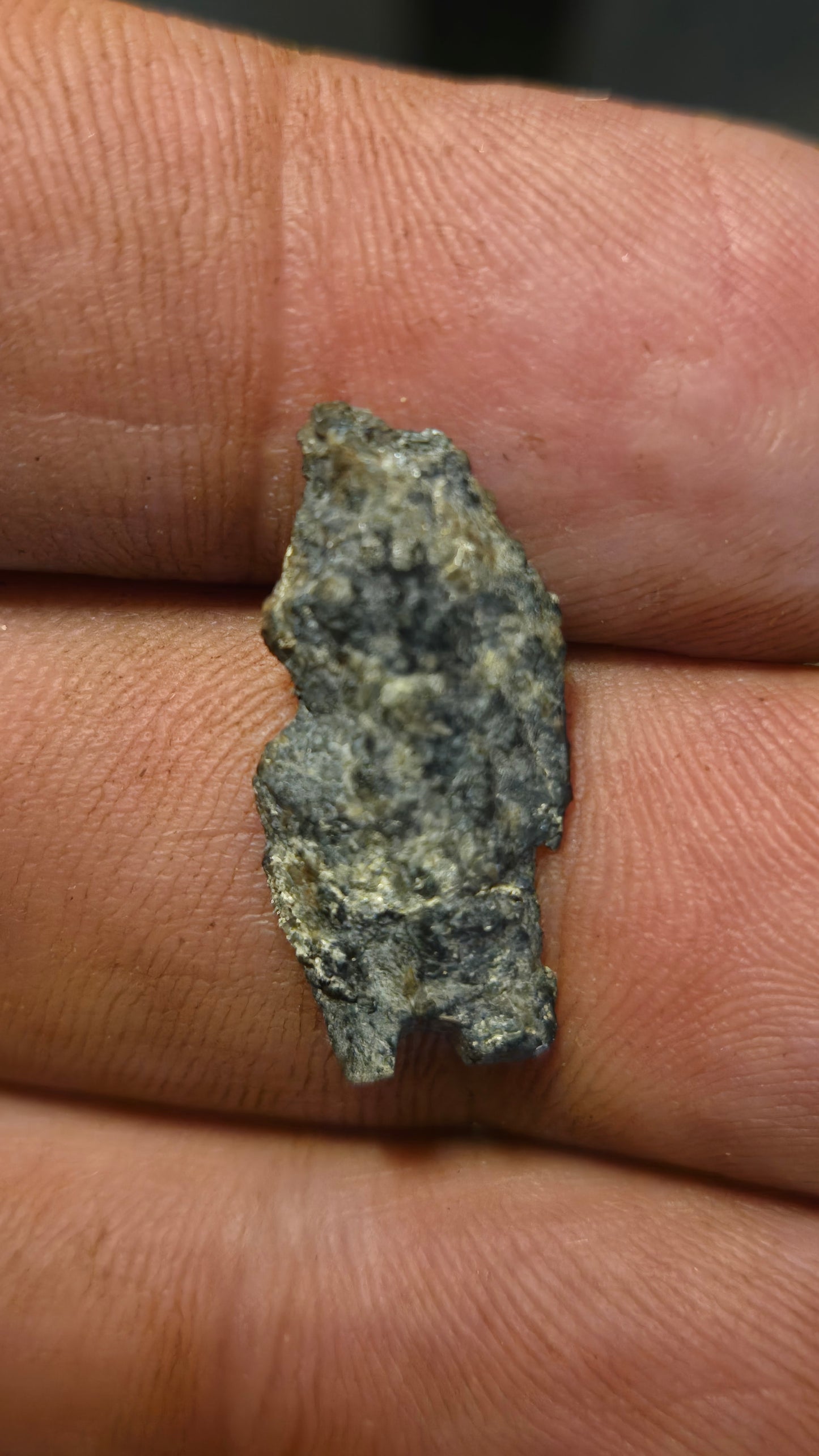 Black quartz and gold slab - 2.00 grams - 2.7 mm