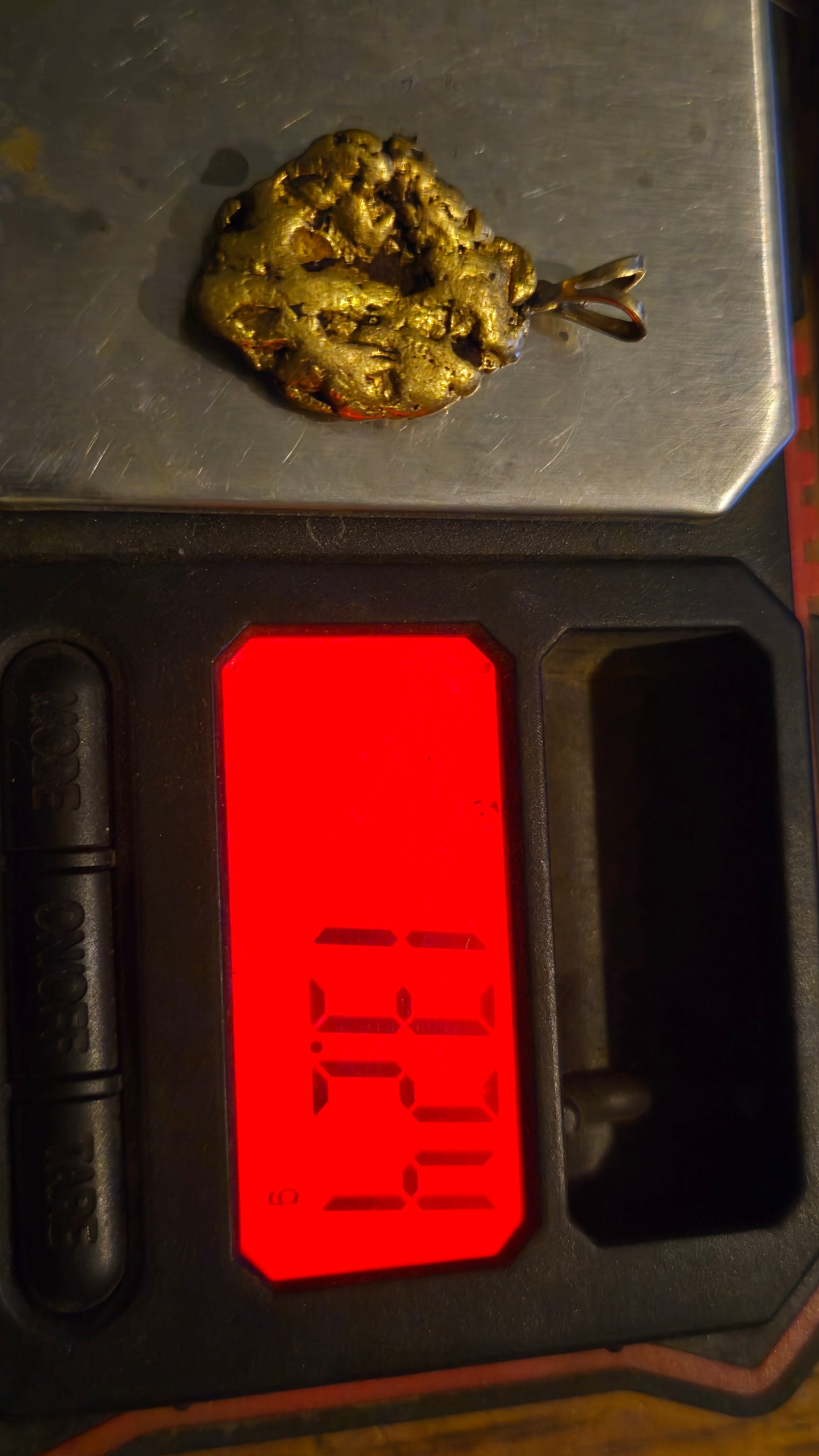 Gold Nugget Pendant - 13.24 grams