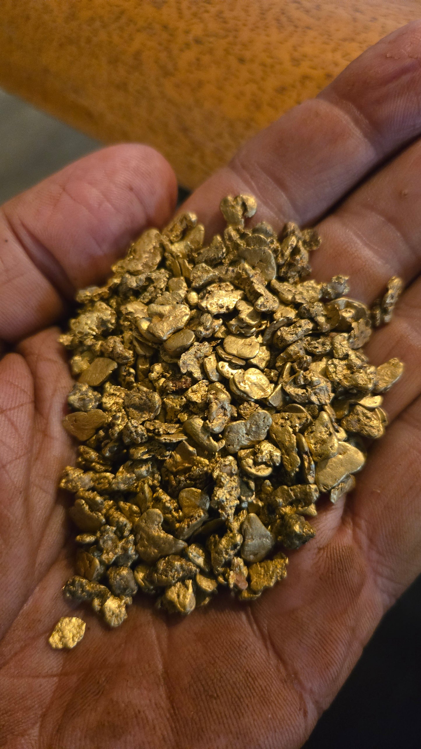 #6 Mesh Gold Nuggets. Overstock 1 ounce lots on sale! Get up to 5% off!