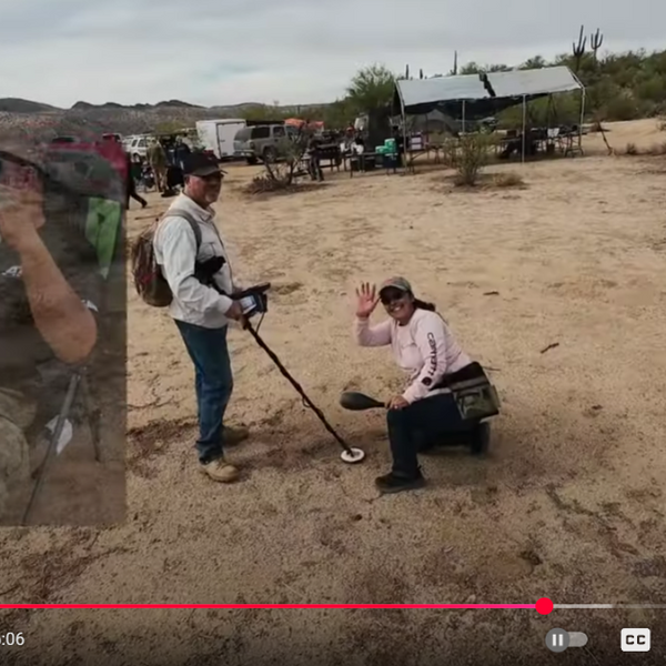 Surprising My Friend at the Wickenburg AZ Metal Detecting Event! Gold Hunting & Drone Footage!