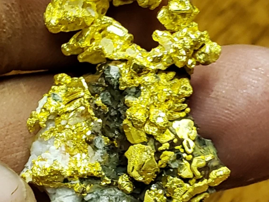 What is crystallized gold?