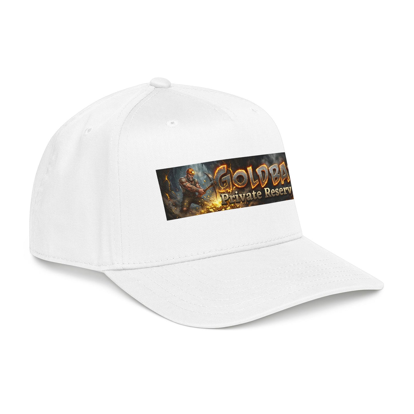 GoldPay 'Private Reserve' Baseball Cap — Miner Logo Strapback