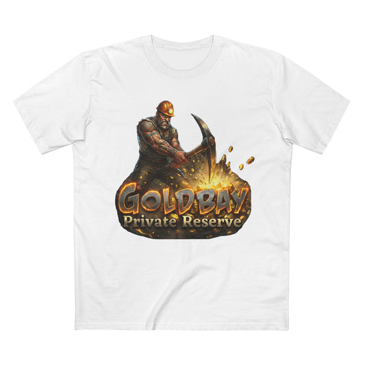Gold Davy Private Reserve Miner T-Shirt — Gold Miner Graphic Tee