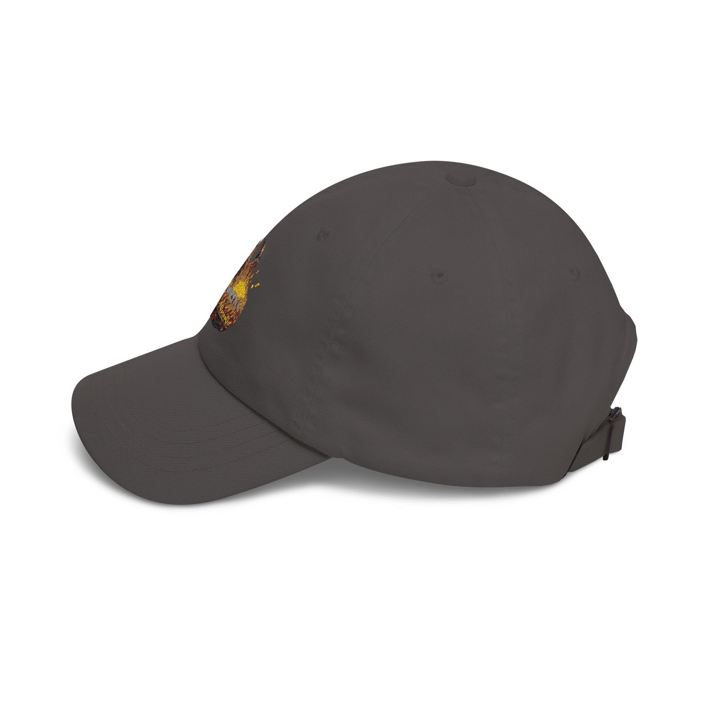 Dad Cap — Retro Gold Lava Graphic Classic Dad Cap