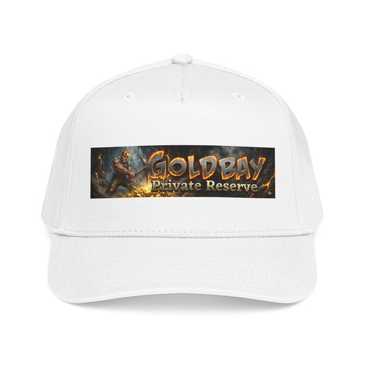 GoldPay 'Private Reserve' Baseball Cap — Miner Logo Strapback