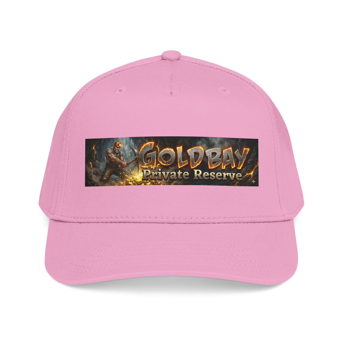 GoldPay 'Private Reserve' Baseball Cap — Miner Logo Strapback