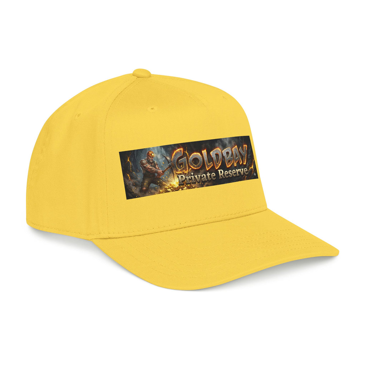 GoldPay 'Private Reserve' Baseball Cap — Miner Logo Strapback