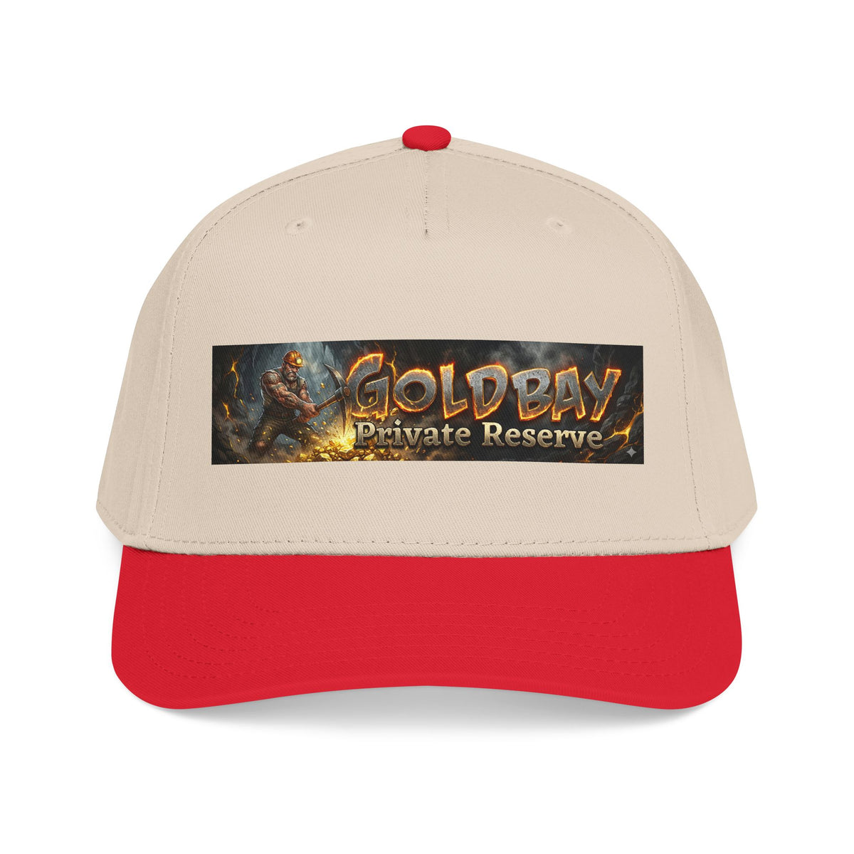 GoldPay 'Private Reserve' Baseball Cap — Miner Logo Strapback