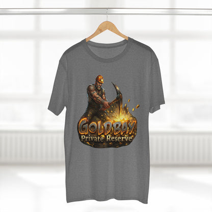 Gold Davy Private Reserve Miner T-Shirt — Gold Miner Graphic Tee
