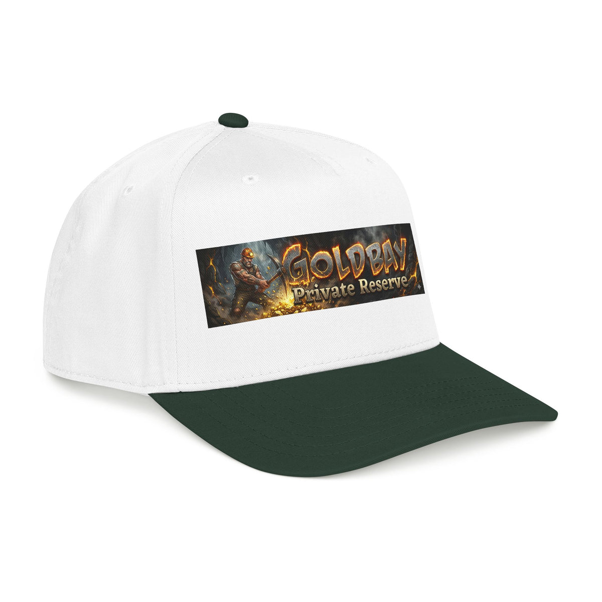 GoldPay 'Private Reserve' Baseball Cap — Miner Logo Strapback