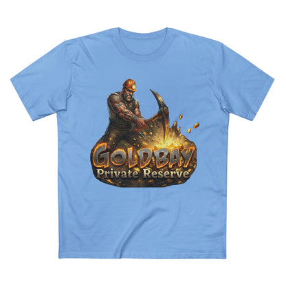 Gold Davy Private Reserve Miner T-Shirt — Gold Miner Graphic Tee