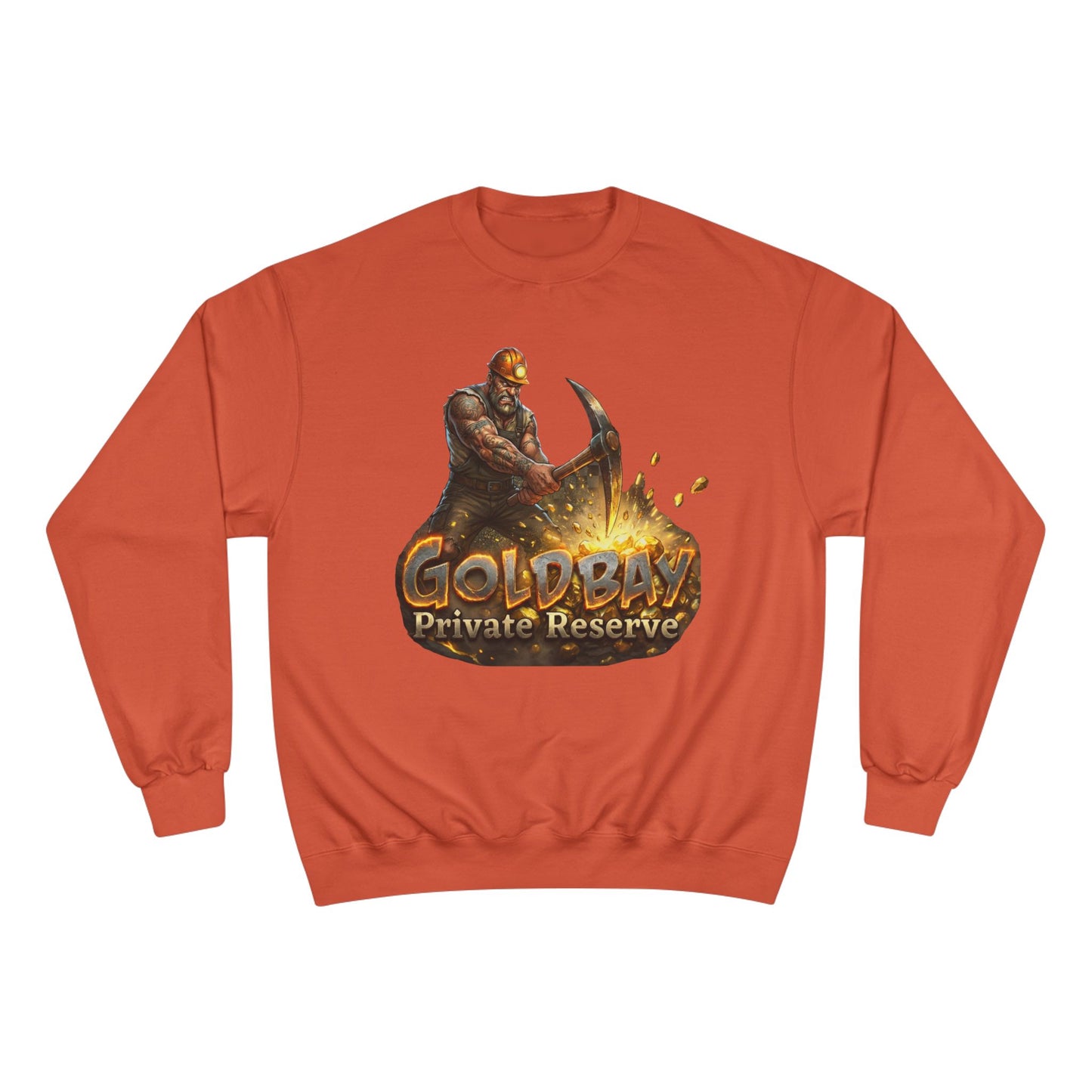 Champion Sweatshirt — Goldbrain Private Reserve Graphic Crewneck