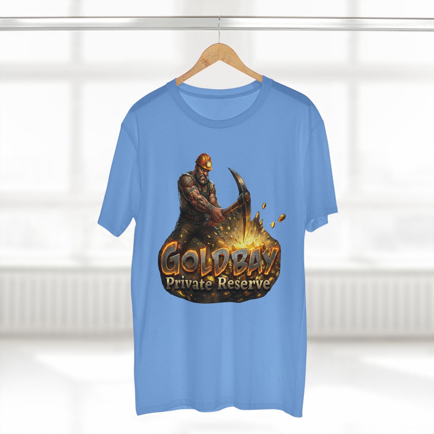 Gold Davy Private Reserve Miner T-Shirt — Gold Miner Graphic Tee