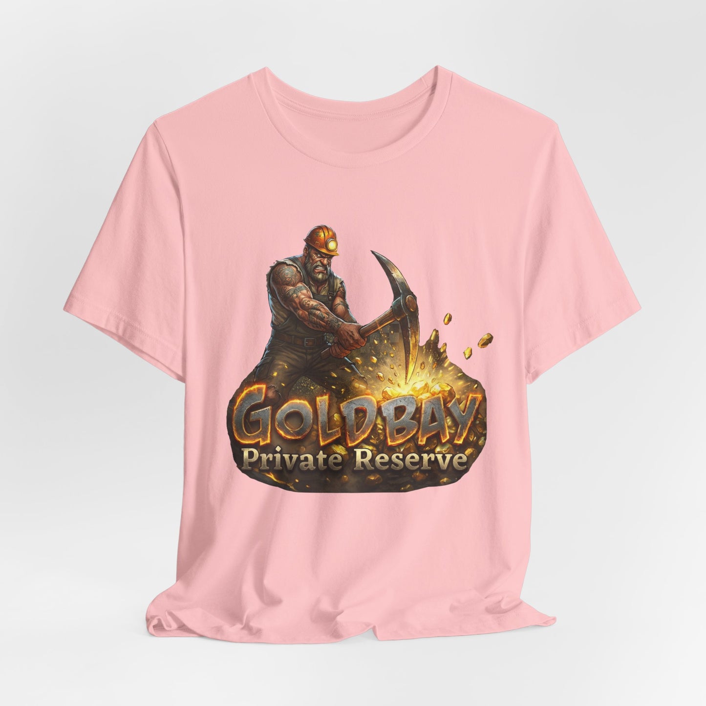 Gold Bay Private Reserve T-Shirt — Miner Logo Tee