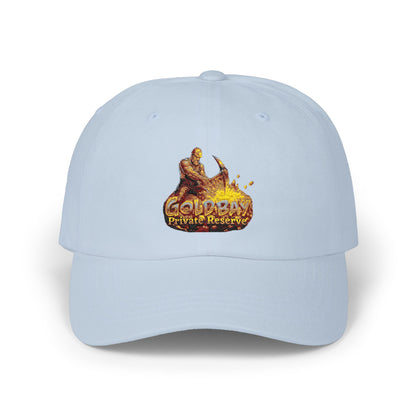 Dad Cap — Retro Gold Lava Graphic Classic Dad Cap