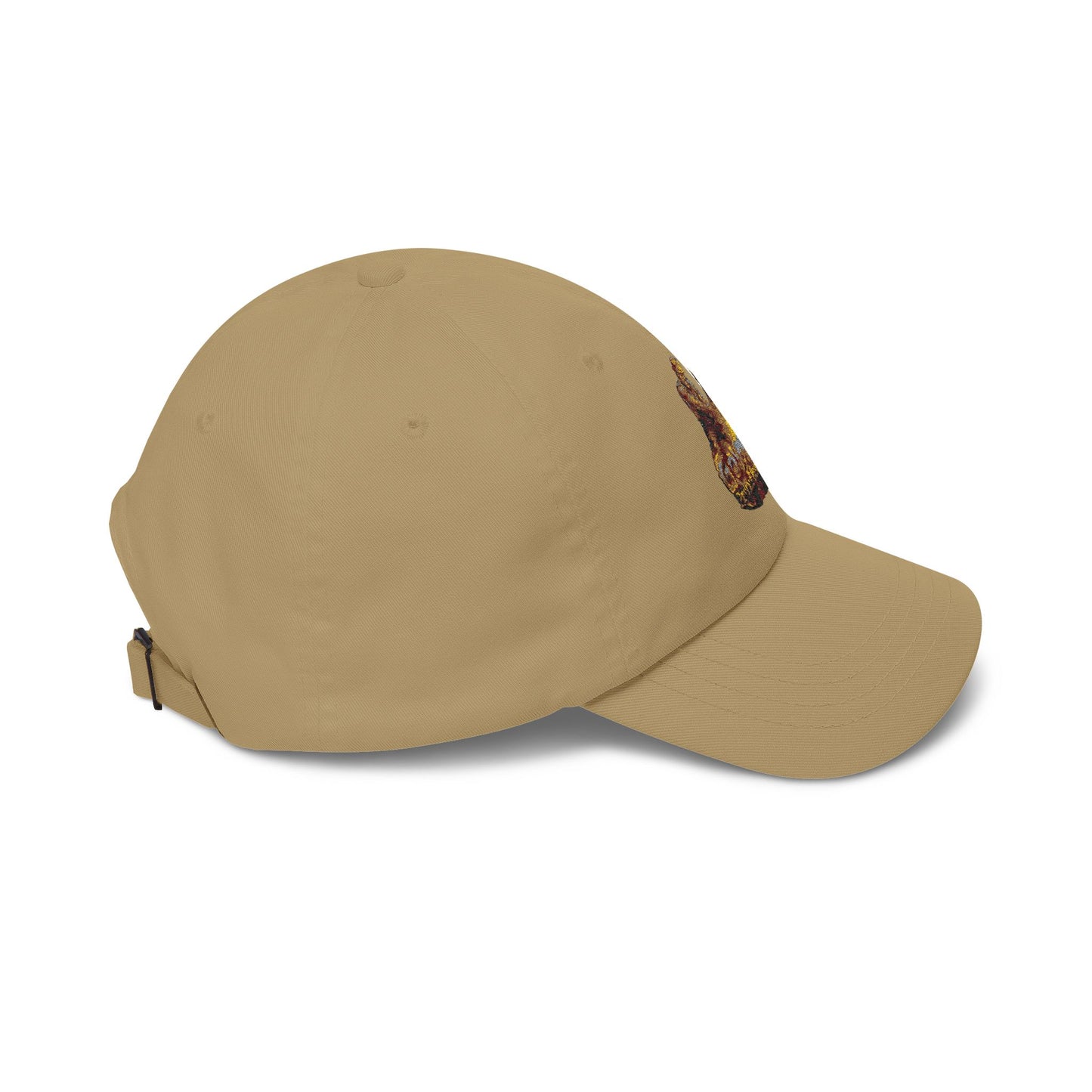 Dad Cap — Retro Gold Lava Graphic Classic Dad Cap