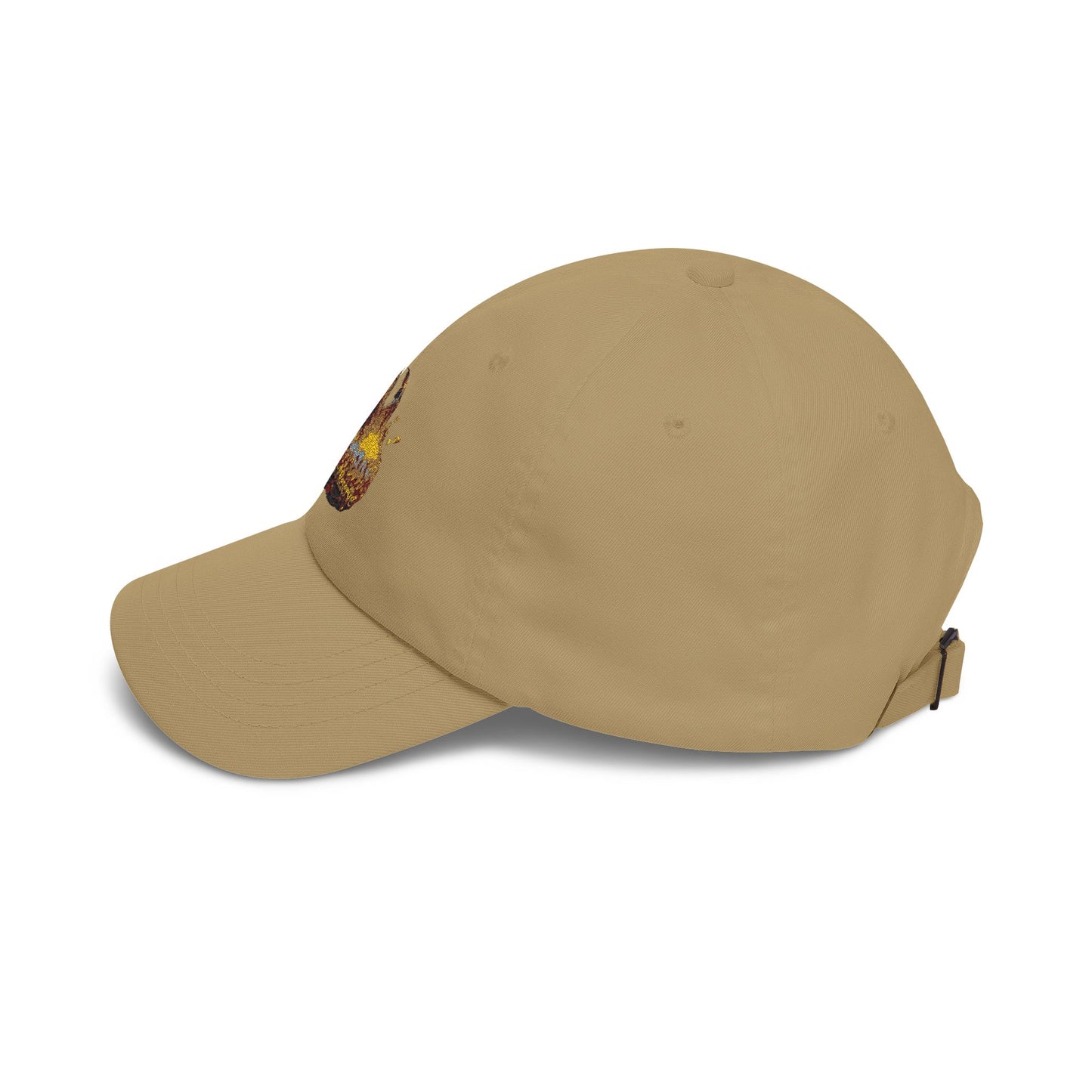 Dad Cap — Retro Gold Lava Graphic Classic Dad Cap