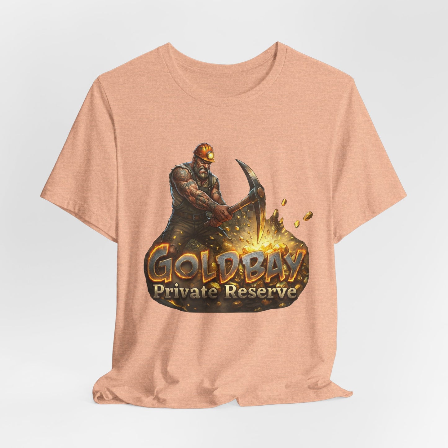 Gold Bay Private Reserve T-Shirt — Miner Logo Tee