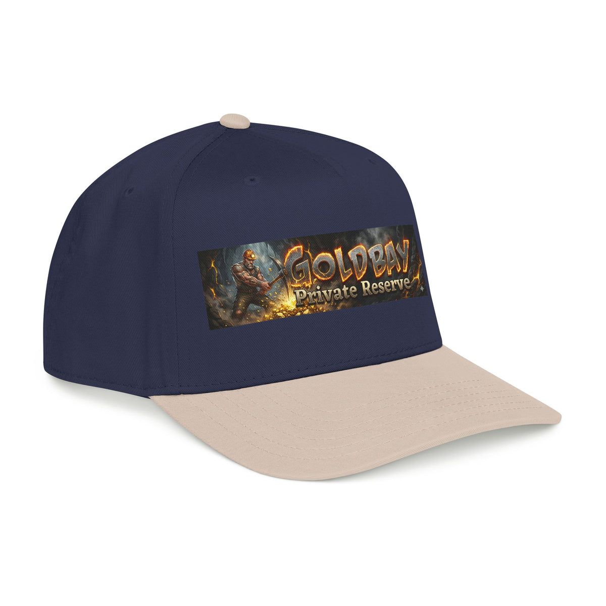 GoldPay 'Private Reserve' Baseball Cap — Miner Logo Strapback