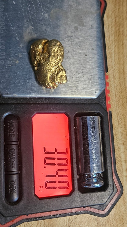 30.39 solid dense gold nugget from Mexico - stunner