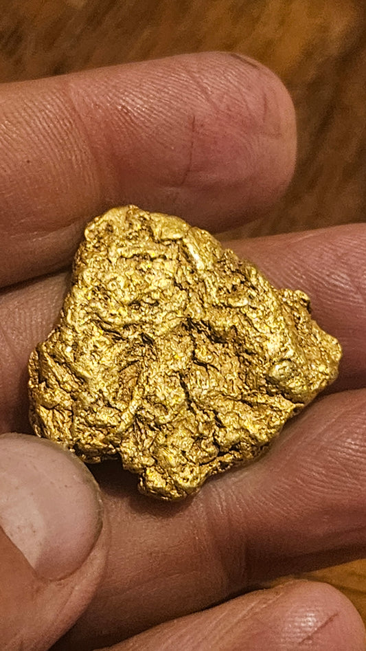 Just over an ounce Wickenburg AZ gold nugget