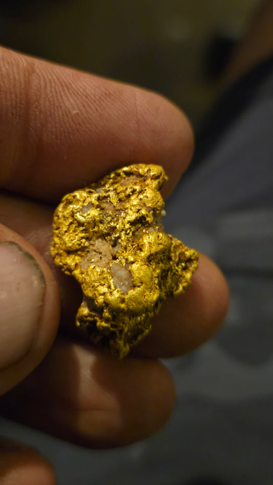 HIgh purity Mexican Gold nugget - 15.90 grams