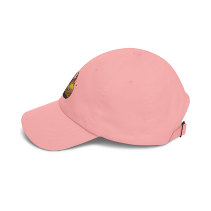 Dad Cap — Retro Gold Lava Graphic Classic Dad Cap