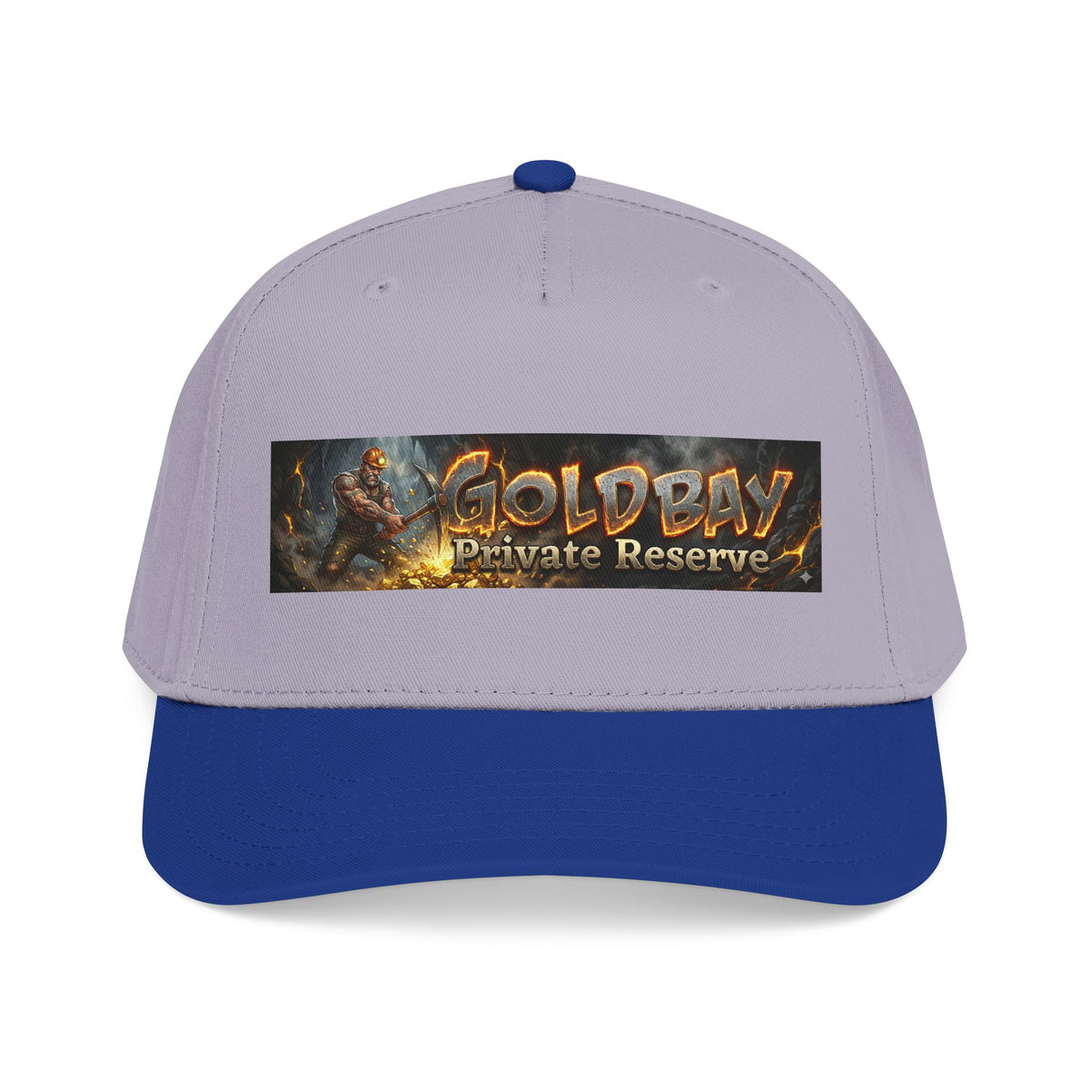 GoldPay 'Private Reserve' Baseball Cap — Miner Logo Strapback
