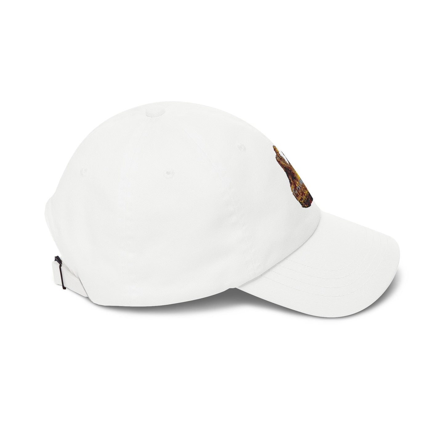 Dad Cap — Flaming Skateboarding Duck Embroidered Baseball Hat
