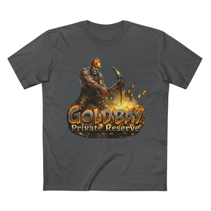 Gold Davy Private Reserve Miner T-Shirt — Gold Miner Graphic Tee