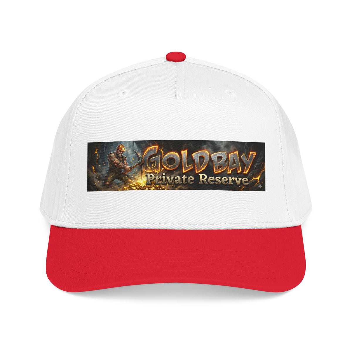 GoldPay 'Private Reserve' Baseball Cap — Miner Logo Strapback
