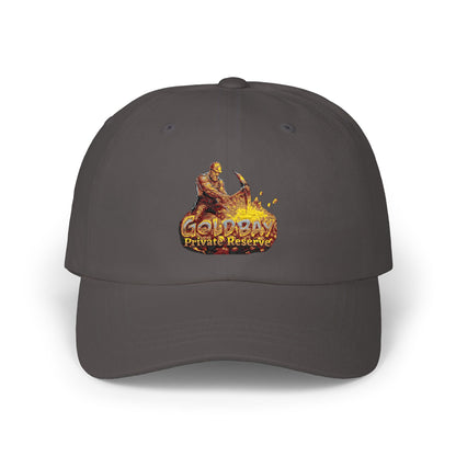 Dad Cap — Retro Gold Lava Graphic Classic Dad Cap