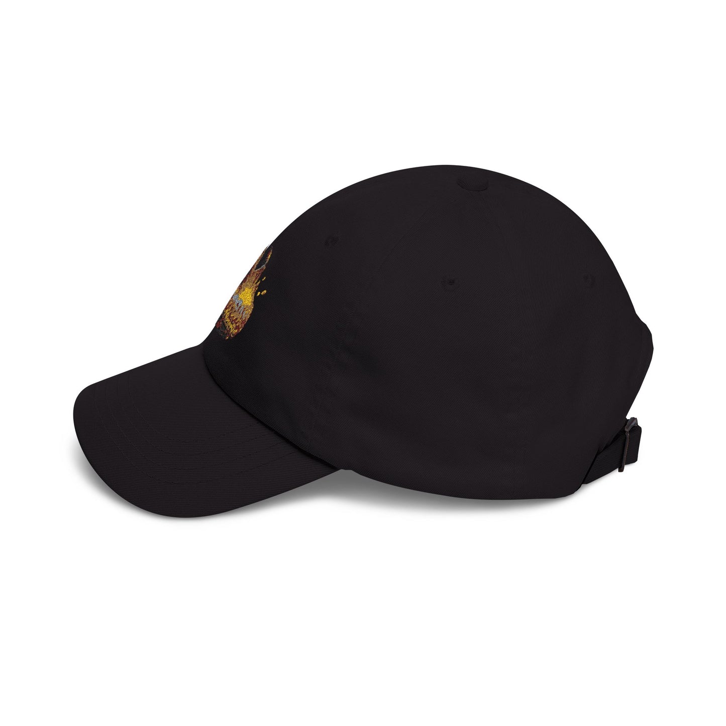 Dad Cap — Retro Gold Lava Graphic Classic Dad Cap
