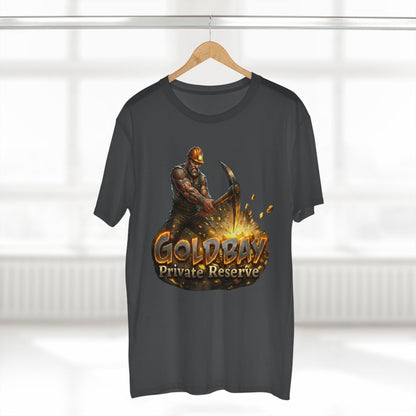 Gold Davy Private Reserve Miner T-Shirt — Gold Miner Graphic Tee
