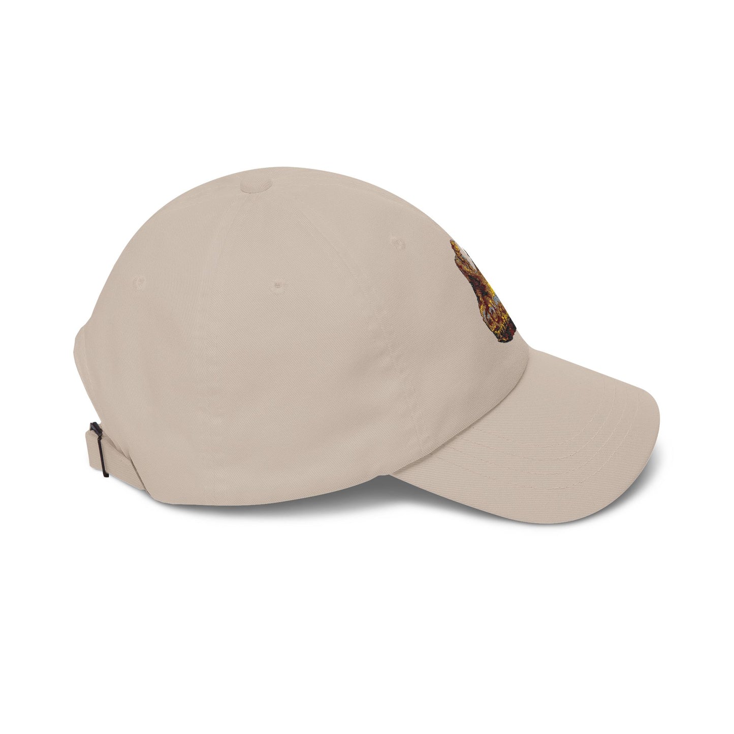 Dad Cap — Retro Gold Lava Graphic Classic Dad Cap