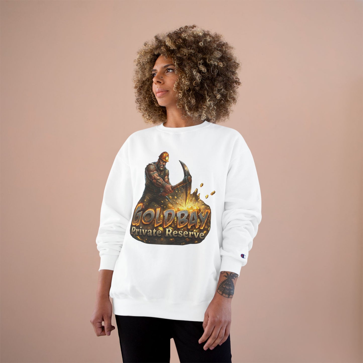 Champion Sweatshirt — Goldbrain Private Reserve Graphic Crewneck