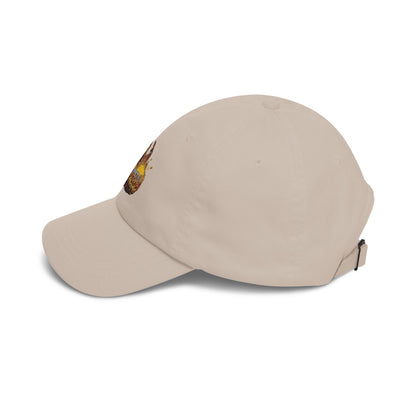 Dad Cap — Retro Gold Lava Graphic Classic Dad Cap