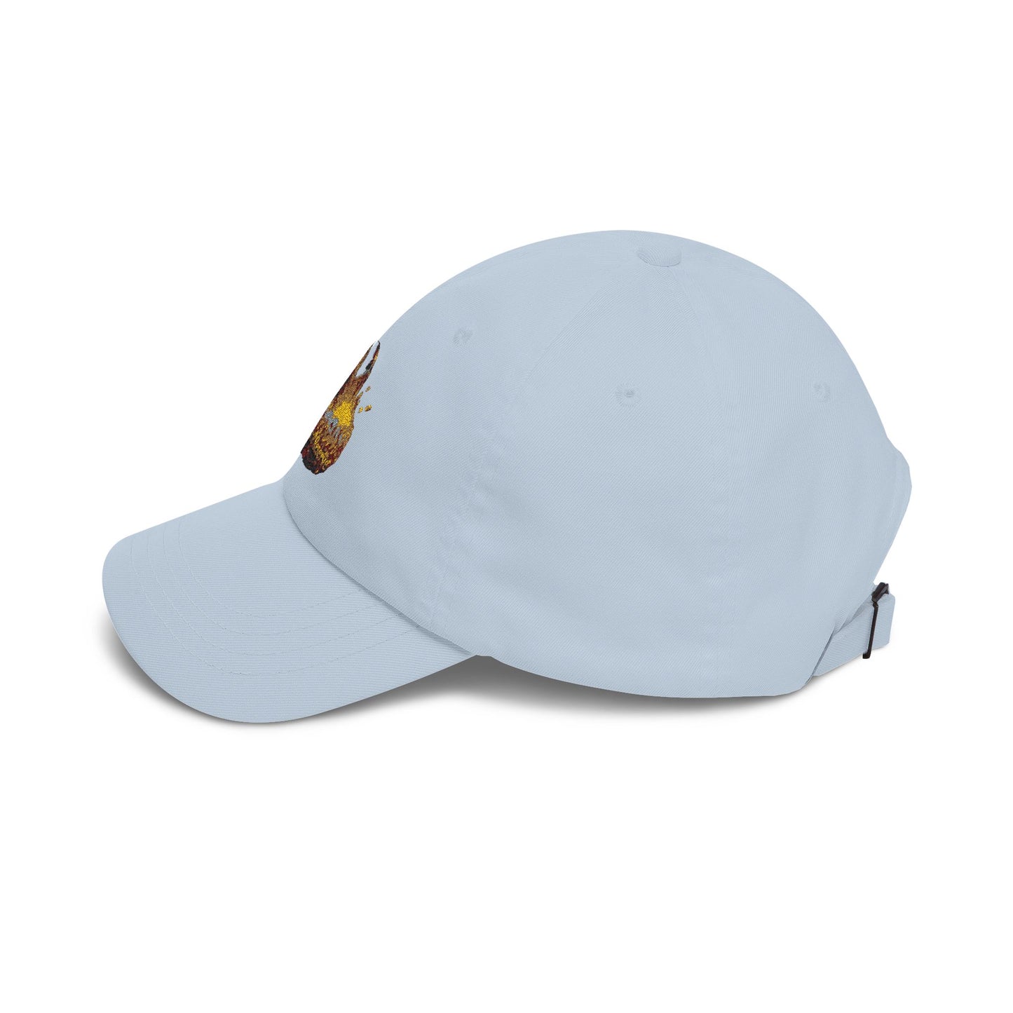 Dad Cap — Retro Gold Lava Graphic Classic Dad Cap