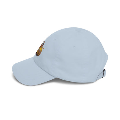 Dad Cap — Retro Gold Lava Graphic Classic Dad Cap