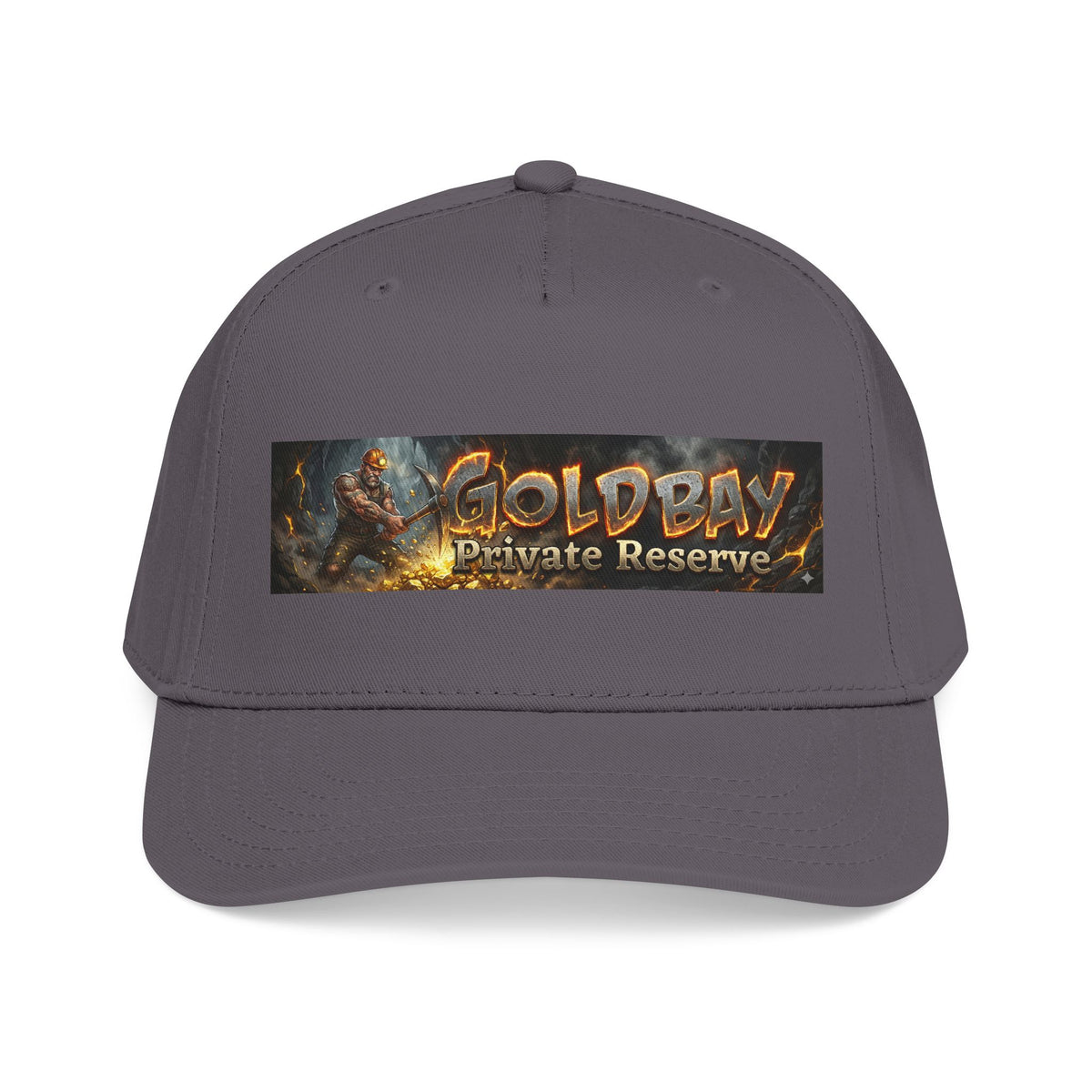 GoldPay 'Private Reserve' Baseball Cap — Miner Logo Strapback
